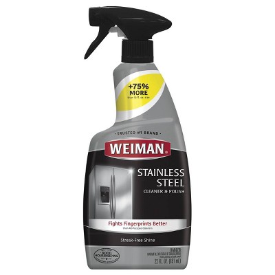 Weiman Stainless Steel Cleaner And Polish - 12oz : Target