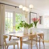 LLHZSY 4-Light Modern Sputnik Globe Bubble Chandelier Cluster Glass Kitchen Island Light - W29 7/50" - 4 of 4