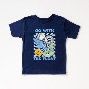 The Juniper Shop Go With The Float Blue Youth Short Sleeve Tee - 1 of 2