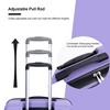 Wooakway Luggage Sets 3 Piece With Spinner Wheels PC Lightweight Carry On Travel Suitcase With TSA Lock Spinner Wheels - 4 of 4