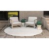 Sabrina Soto Outdoor Ella Geometric Woven Area Rug - 3 of 4