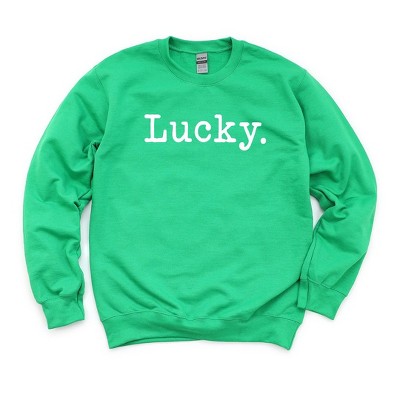 Simply Sage Market Women's Graphic Sweatshirt Lucky Typewriter