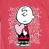 Boys' - Peanuts - Charlie Brown Xoxo Short Sleeve Graphic T-Shirt - 2 of 4