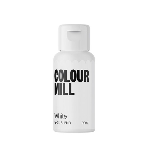 Colour Mill Oil-based Food Colouring, 20 Ml, White : Target