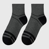Anna-Kaci Men's 6pk Striped Ankle Socks - 3 of 4