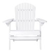 CAVINAS Outdoor Modern Foldable Patio Adirondack Chairs,Patio Furniture Lounge Chair for Garden,Backyard,Balcony - 3 of 4