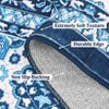 Washable Area Rugs for Living Room, Machine Washable Floor Carpet for Bedroom, Vintage - 2 of 4