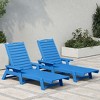 WestinTrends Adirondack Outdoor Chaise Lounge for Patio Garden Poolside (Set of 2) - 2 of 4