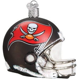 Old World Christmas Blown Glass Ornament for Christmas Tree, Tampa Bay Buccaneers Helmet - 1 of 3