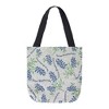 Casual Tote Bag – 17 x 17 Inch Bluebonnets of Texas Print by Manual Woodworkers and Weavers - 2 of 3