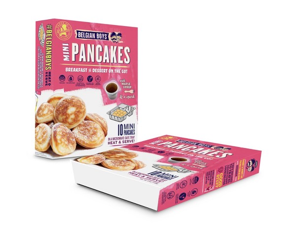 Belgian Boys On The Go! Frozen Mini Pancakes - 3.7oz