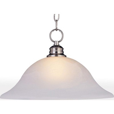 Maxim Lighting Essentials - 9106x 1 - Light Pendant in  Satin Nickel
