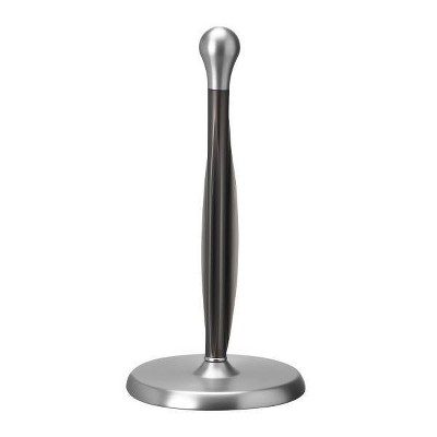 Steel Upright Paper Towel Holder Brushed Nickel - Umbra