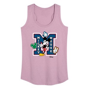 Women's - Disney - Mickey Mouse Graphic Racerback Tank - 1 of 4