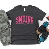 The Juniper Shop SmileyWorld Arched Varsity Youth Short Sleeve Tee - 4 of 4