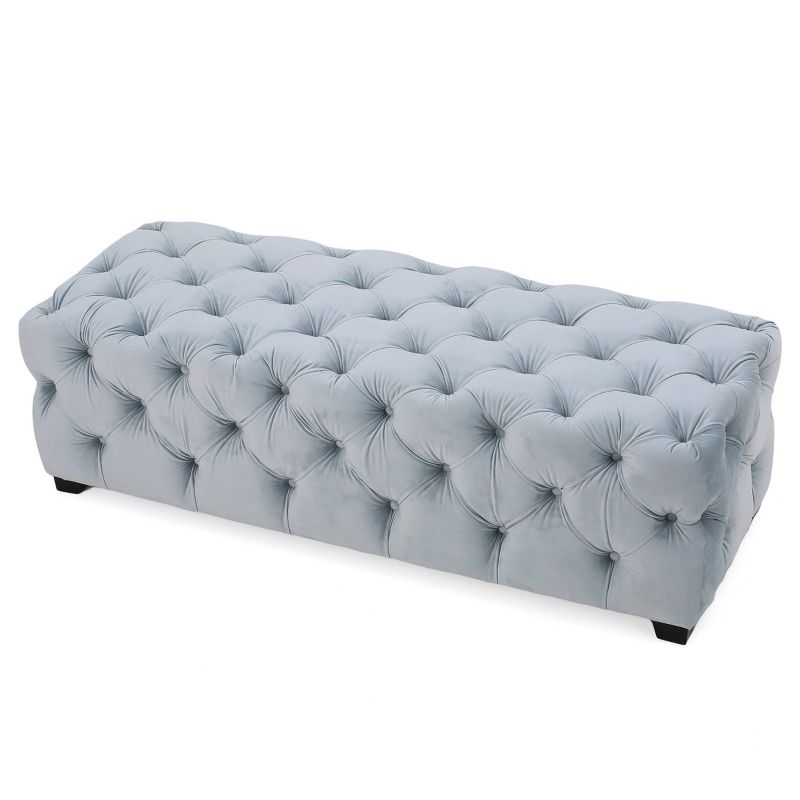 Piper Tufted Rectangular Ottoman Bench - Christopher Knight Home, 1 of 12