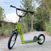 VisioGear Youth Scooter Kick Scooter for Kids 5+ with Adjustable Handlebar, 16" Front and 12" Wheels, Green, 53.3"*22.8"*34.8" - 4 of 4