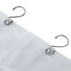 Moda at Home 2pc Coronet Peva Premium Frosted Shower Curtain Liner - 4 of 4