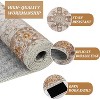 Area Rug - Washable Low Pile Indoor Carpet with Non-Slip Backing Stain Resistant Floor Cover for Living Room Bedroom Office Dining Room - 4 of 4
