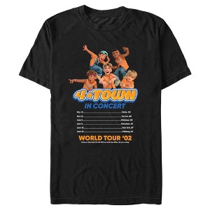Men's Turning Red 4*Town '99 Australian Tour Badge T-Shirt - 1 of 4