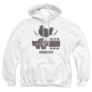 Men's Woodstock Mono Logo Pull-Over Hoodie - 1 of 4