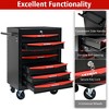 VASIP Rolling Metal Tool Chest with 4 Drawers, Steel Tool Chest Cabinet with Ball Bearing  Drawer Slides for Home,Garage - 4 of 4