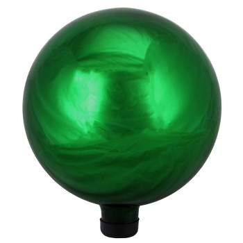 Northlight 10" Emerald Green Shiny Outdoor Garden Gazing Ball