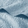 Sapphtopaz 1PC Oversized Quilted Throw Blanket, Cooling Blanket Throw Blanket, 60x70", Machine Washable for Living Room or Bedroom - 3 of 4
