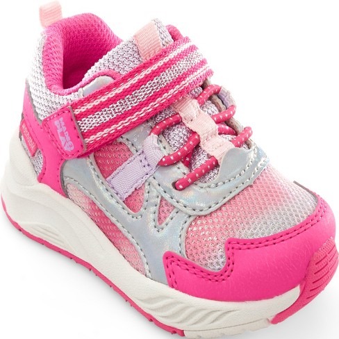 Stride Rite Kids Unisex Player Sneaker | 7.5 | Pink Multi : Target