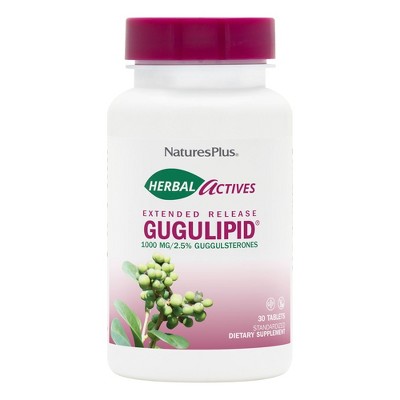 Gugulipid 1000 mg Extended Release Tablets by Nature's Plus  -  30 Sustained Release Tablet