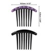 Unique Bargains Women's Comfortable Hair Insert Comb 1 Pc - 2 of 3