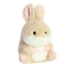 Aurora Mini Lively Bunny Rolly Pet Round Stuffed Animal Brown 5" - 2 of 4