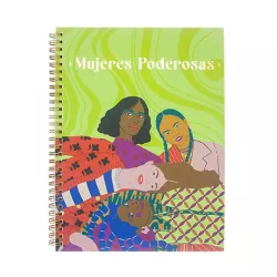 College Ruled 1 Subject Spiral Notebook 7.5"x10" Mujeres Poderosas - West Emory