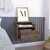 NicBex Modern Floating Nightstand with Drawer,Side Table with Open Shelves for Bedroom,Living Room - 2 of 4