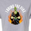Women's - Disney Villains - Hades I Bring The Fire Cropped Graphic T-Shirt - 2 of 4
