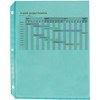 C-Line Poly Sheet Protectors, 8-1/2 x 11 Inches, Assorted Colors, Pack of 50 - 4 of 4