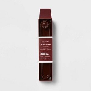 Incense and Ceramic Holder Wildwood - Room Essentials™ - 1 of 3
