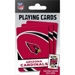 MasterPieces Officially Licensed NFL Arizona Cardinals Playing Cards - 54 Card Deck for Adults - 1 of 4