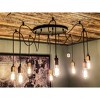 Maxim Lighting Early Electric 8 - Light Pendant in  Black/Antique Brass - 2 of 2