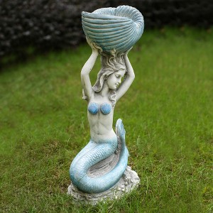 Moda Furnishings Mermaid Magnesium Oxide Garden Statue - 1 of 4