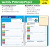 Global Datebooks Elementary Student Planner AY 2024-2025 - Block Style - 8.5"x11" (Paint Splatter) - 4 of 4