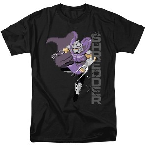 Men's Teenage Mutant Ninja Turtles Retro Arcade Shredder T-Shirt - 1 of 4