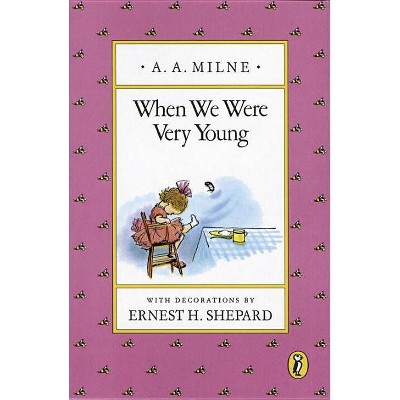 When We Were Very Young - (Winnie-The-Pooh) by  A A Milne (Paperback)