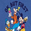 Women's - Disney - Ok, But First Snacks Short Sleeve Graphic T-Shirt - 2 of 4