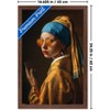 Trends International Reinders: Master Twist - Modern Pearl Girl Framed Wall Poster Prints - 3 of 4