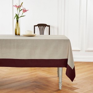 Solino Home Linen Tablecloth | Contempo - 1 of 4