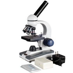 Cassini #C-1200M 98pc Microscope Kit with sturdy storage case & Projection Hood 