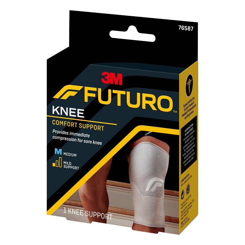 FUTURO Comfort Knee Support with Breathable, 4-Way Stretch Material, 3 of 11