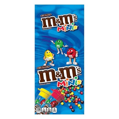  M&M'S Milk Chocolate MINIS Size Candy 1.77-Ounce Tube