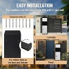 Acekool Anti-Theft Parcel Drop Box, Steel Mailbox with Combination Lock, Weatherproof Package Storage for Porch or Curbside - 3 of 4
